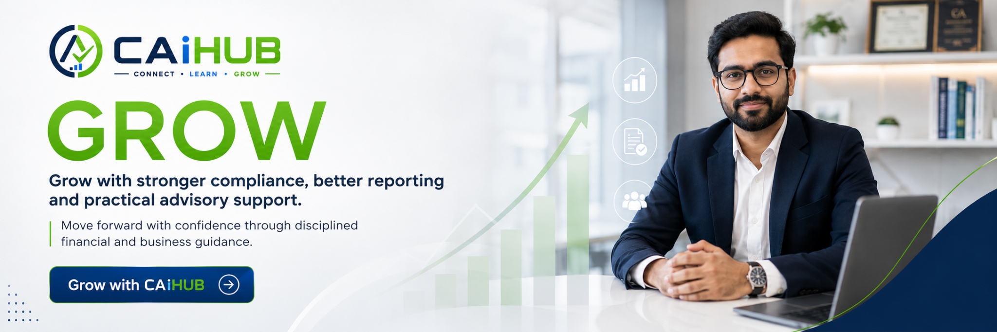 CAiHUB Grow with stronger compliance and advisory support